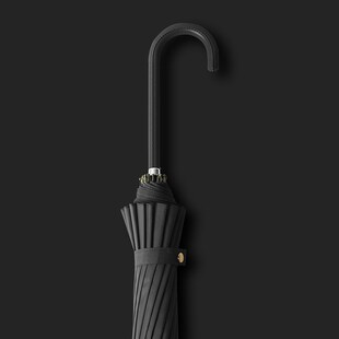 16骨长柄雨伞日系小清新晴雨伞大量直杆自动定制广告雨伞logo