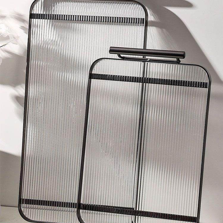 轻奢亚克力托盘高档长方形茶盘家用浴室水杯置物果盘客厅收纳置盘,餐饮具,餐用托盘,淘宝优惠券,粉丝福利购,淘宝优惠卷