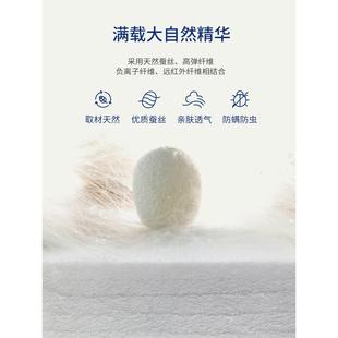 政府补贴15% 高端天蚕丝儿童榻榻米床垫3D空气纤维护脊定制1.8m硬