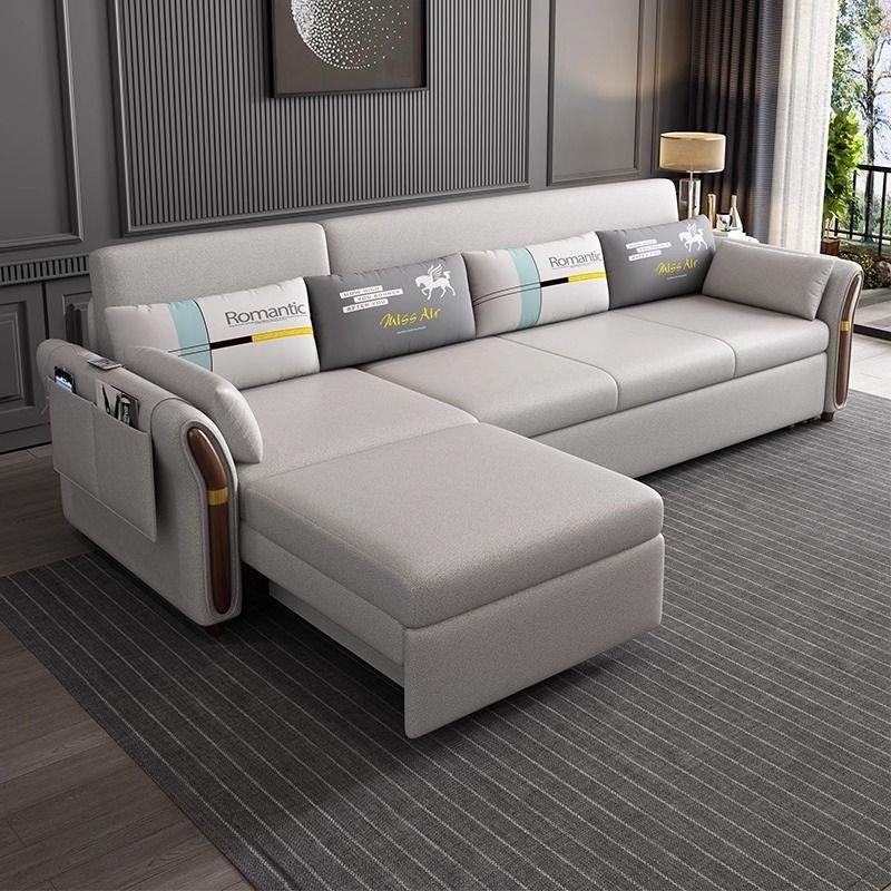 贵妃沙发床两用多功能可收缩折叠小户型客厅书房双人坐卧两用储物