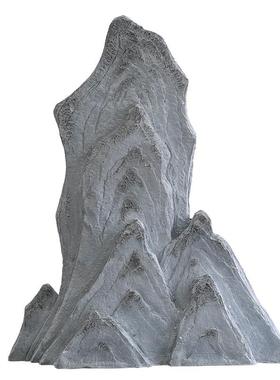 微景观彷真石头云海石原石天然雪浪石铺地庭院园林室内造景装饰