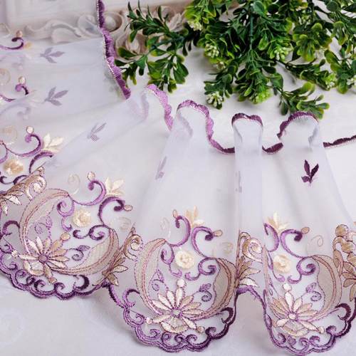 蕾丝网绣花裙边床边沙发边手工配件窗帘花边