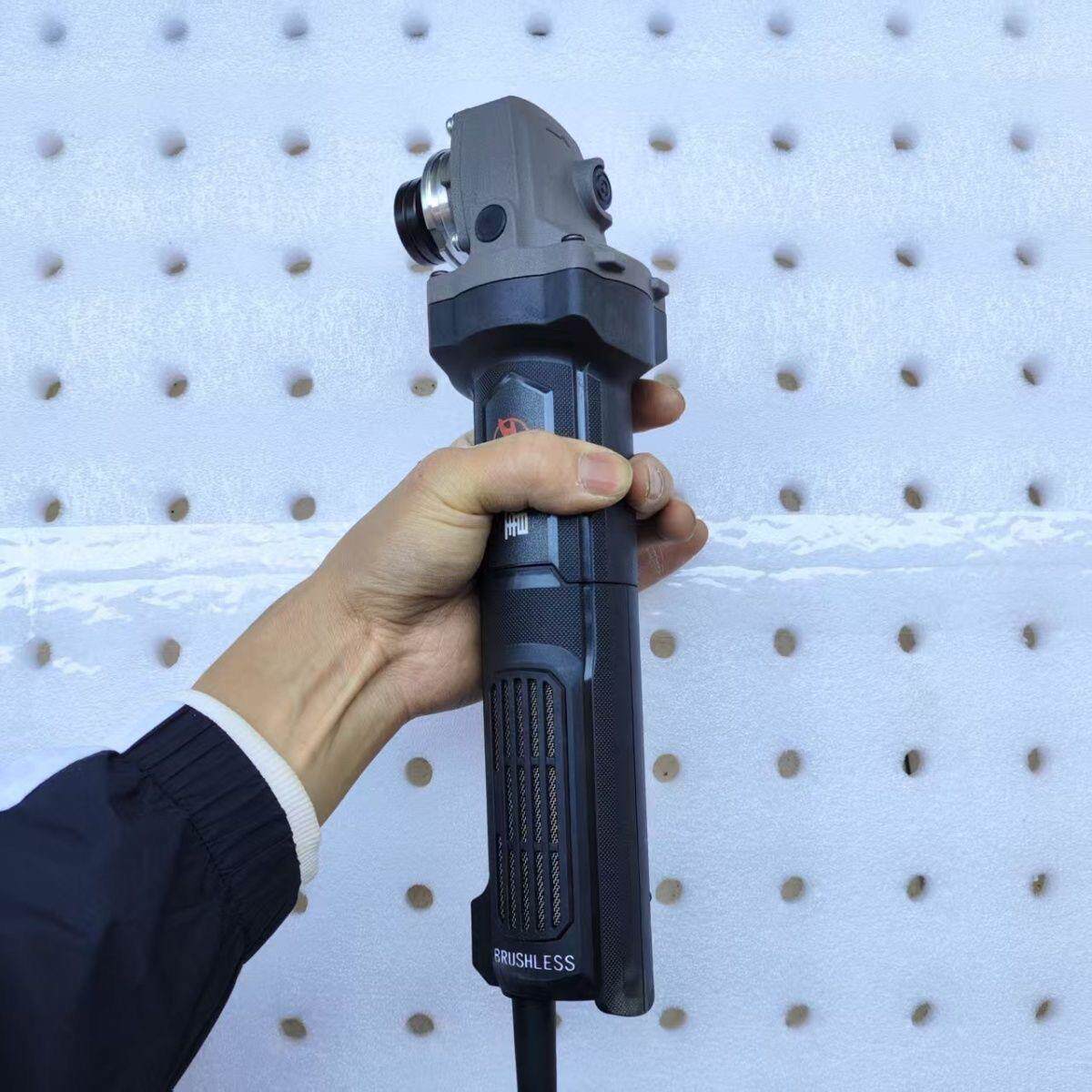 劲星无刷角磨机插电带线手持式超大功率磨光机手砂轮切割抛光机