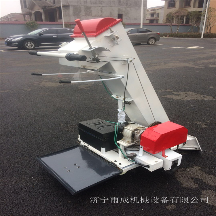 自动行走谷物收集机 带扬尘稻谷装袋机  电动谷物收集机可换袋