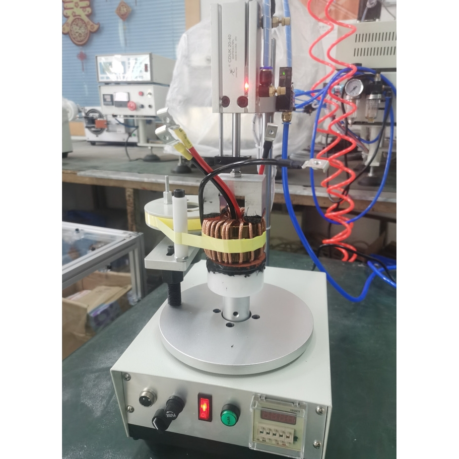 1000RS磁环线圈外围胶带半自动包胶机变压器外围胶布自动包胶机