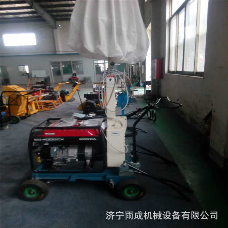 移动式工地照明灯 雨成路面探照灯 夜间施工照明车 价格 图片