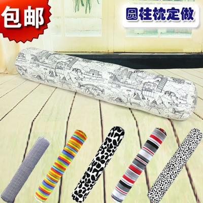 全棉帆布亚麻沙发靠垫靠枕靠背圆柱枕靠垫糖果抱枕/定做包邮/外套
