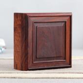 红木盒机关盒红酸枝首饰盒实木收纳印章盒珠宝首饰木质覆古饰品盒