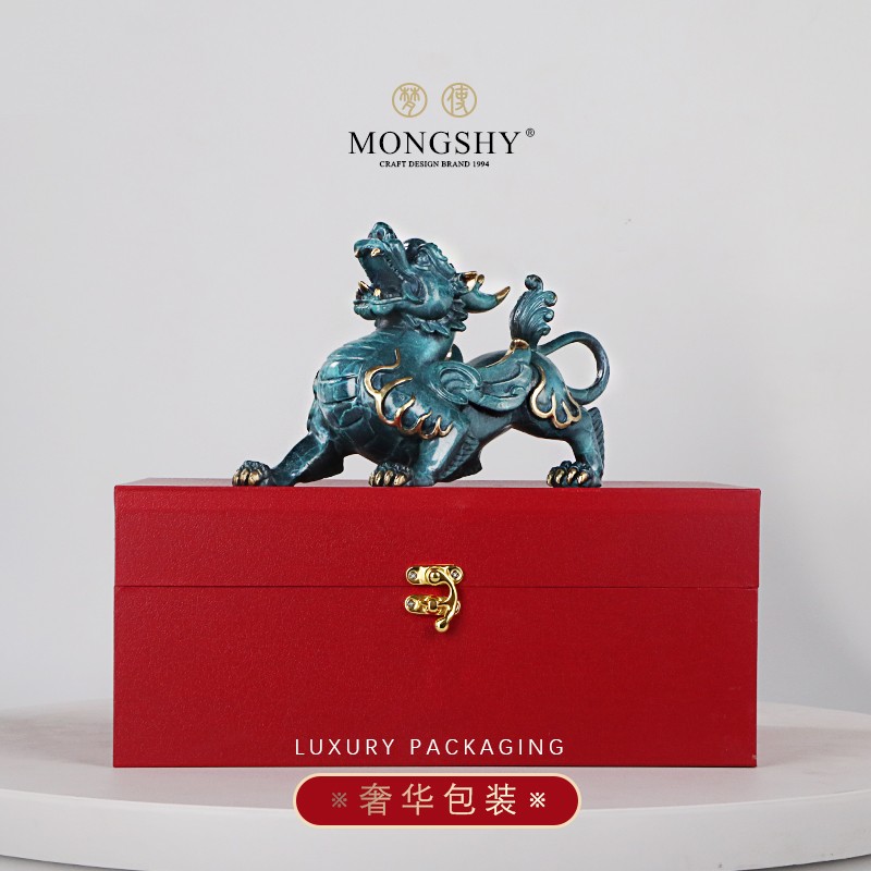 铜貔貅摆件一对开业礼品办公室装饰品家居摆设商务礼物艺术品雕塑