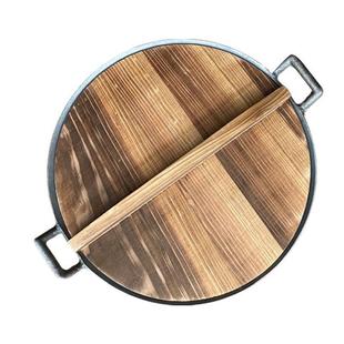 章丘铁锅铸铁锅炖老式农村土灶台大铁锅炒菜纯正生铁锅柴火灶双耳