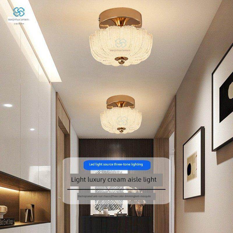 南瓜吸顶灯现代简约创意时尚入口大厅灯走廊过道灯无障碍豪华高端,家装灯饰光源,厨卫/阳台/玄关/过道吸顶灯,淘宝优惠券,粉丝福利购,淘宝优惠卷