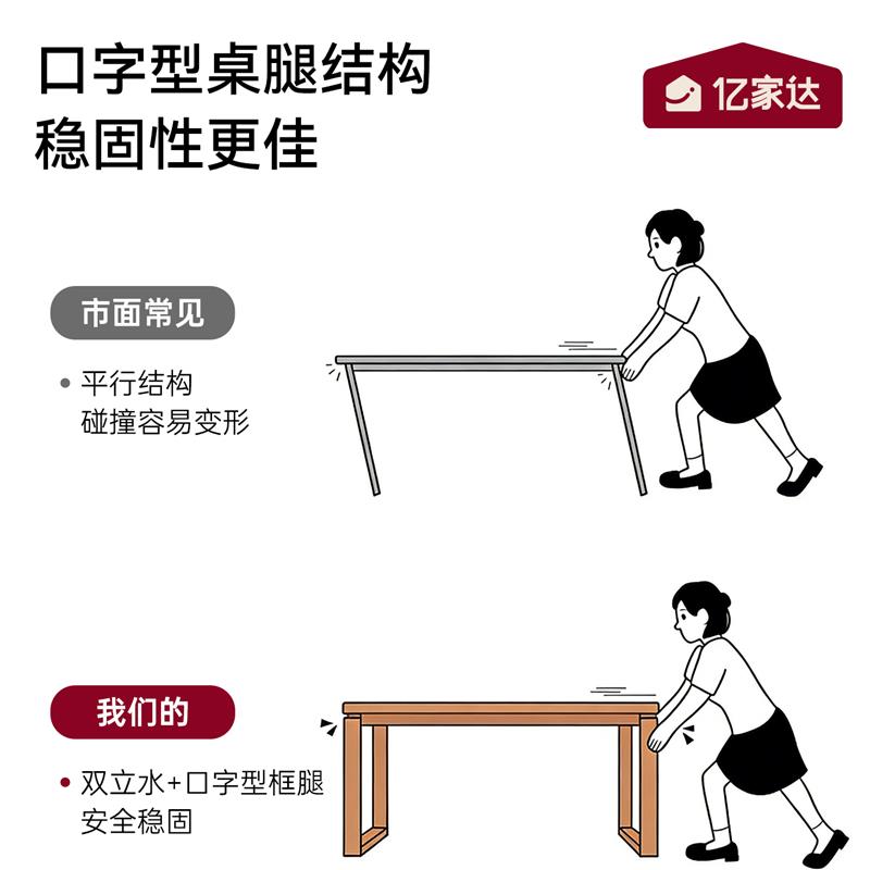 餐桌国家补贴家用吃饭桌子长方形大板桌小户型可储物收纳桌椅组合