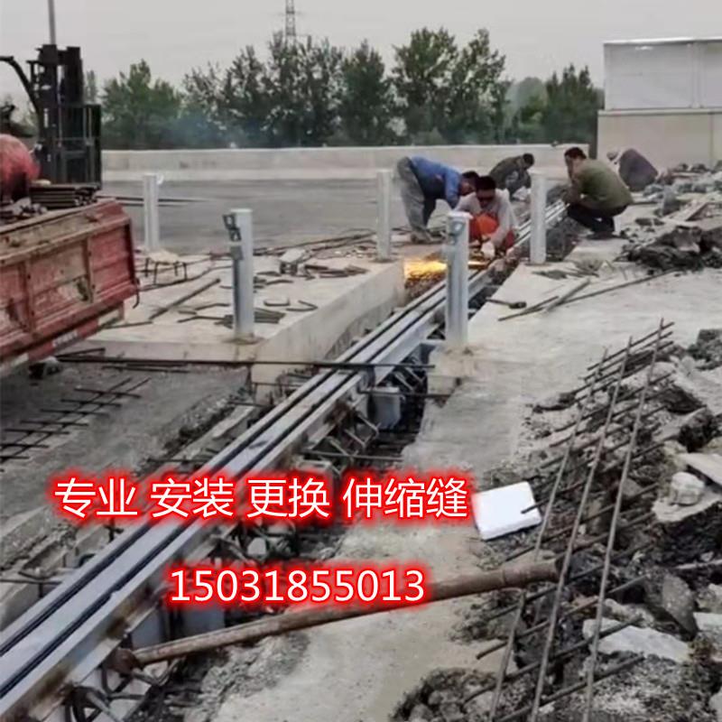 更换安装桥梁伸缩缝橡胶条旧桥维修改造裂缝修补施工调平橡胶支座