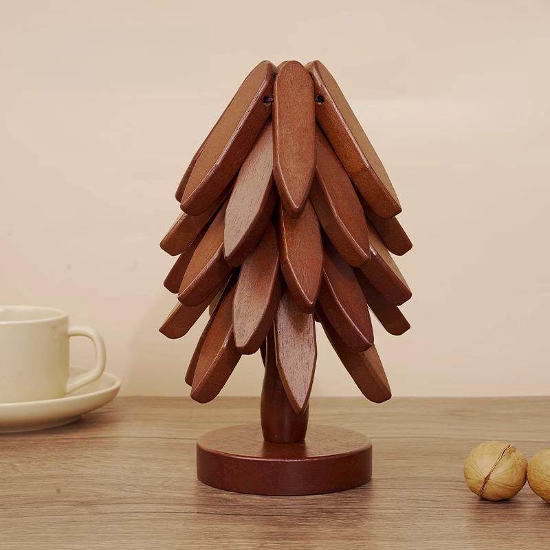 实木隔热垫餐垫防烫垫高级感一棵树家用耐高温锅垫杯垫桌垫砂锅垫,餐饮具,餐垫,淘宝优惠券,粉丝福利购,淘宝优惠卷