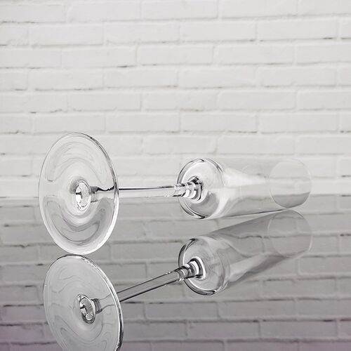 透明创意无铅水晶玻璃红酒杯 直筒香槟杯高脚杯酒具套餐X加印logo