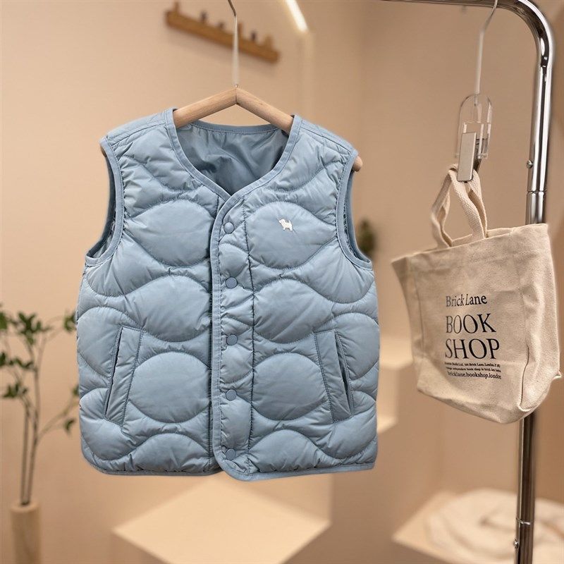 儿童羽绒马甲女童2022新款冬季男童宝宝外穿背心中小童婴儿内胆,童装/婴儿装/亲子装,羽绒服,淘宝优惠券,粉丝福利购,淘宝优惠卷