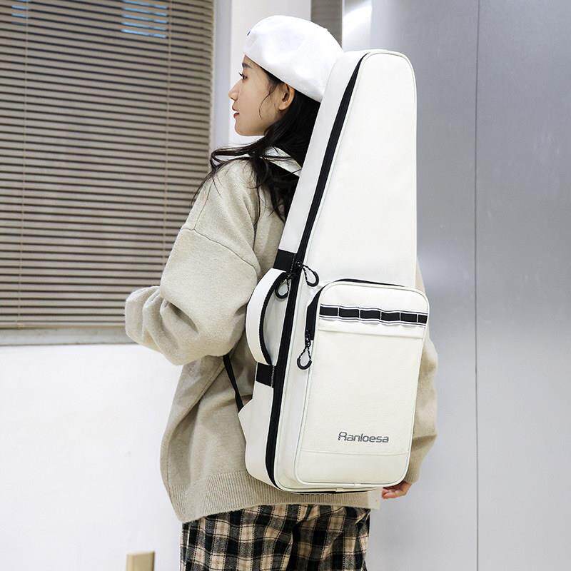 Ranloesa竹笛袋笛子袋5包75cm肩便携式笛袋便携式个性可以容纳A4