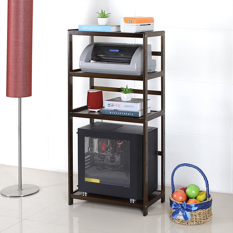 多层主机柜台式主机托架机箱放置柜电脑主机打印机一体置物架支架