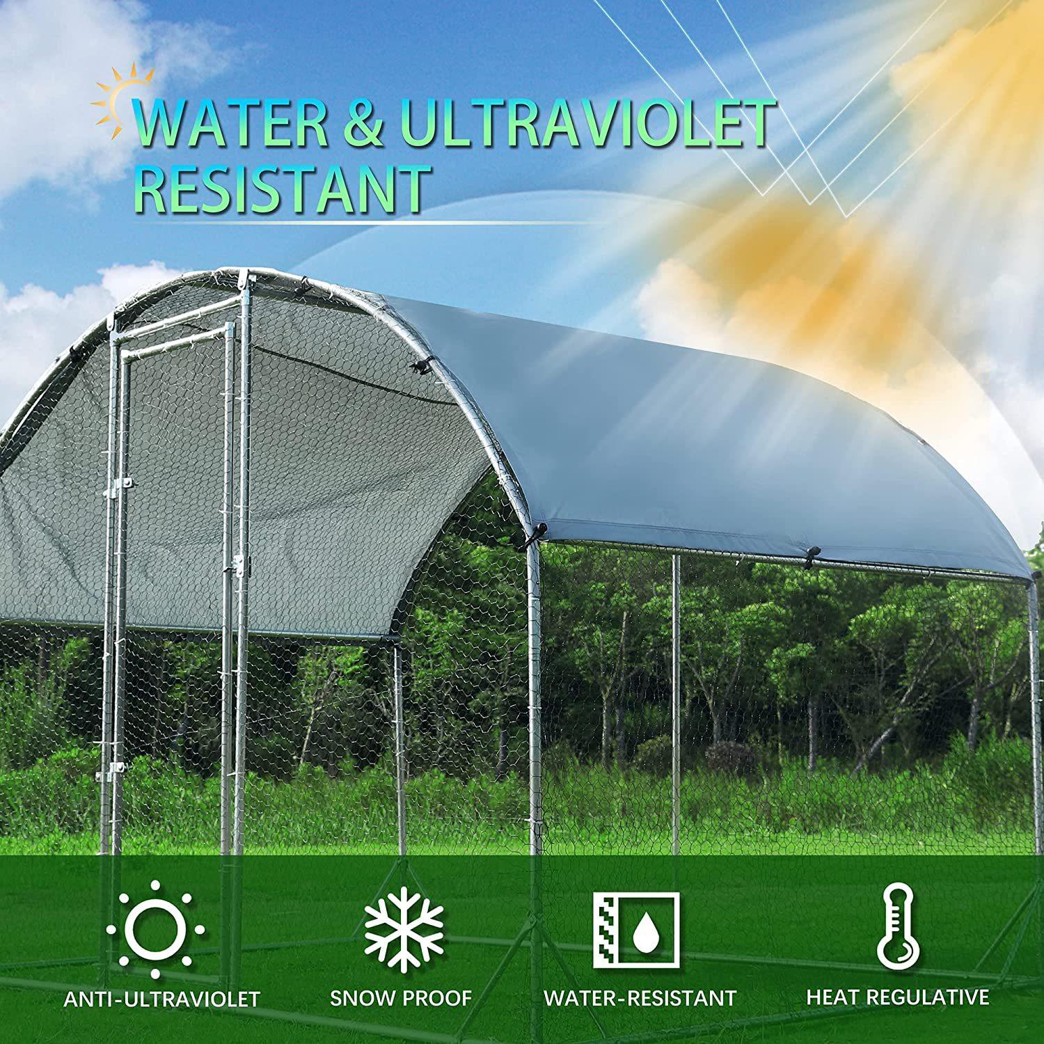 出口热卖户外农场防水25管鸡笼厂家直销  圆顶鸭笼兔笼宠物笼,农机/农具/农膜,温室大棚支架,淘宝优惠券,粉丝福利购,淘宝优惠卷