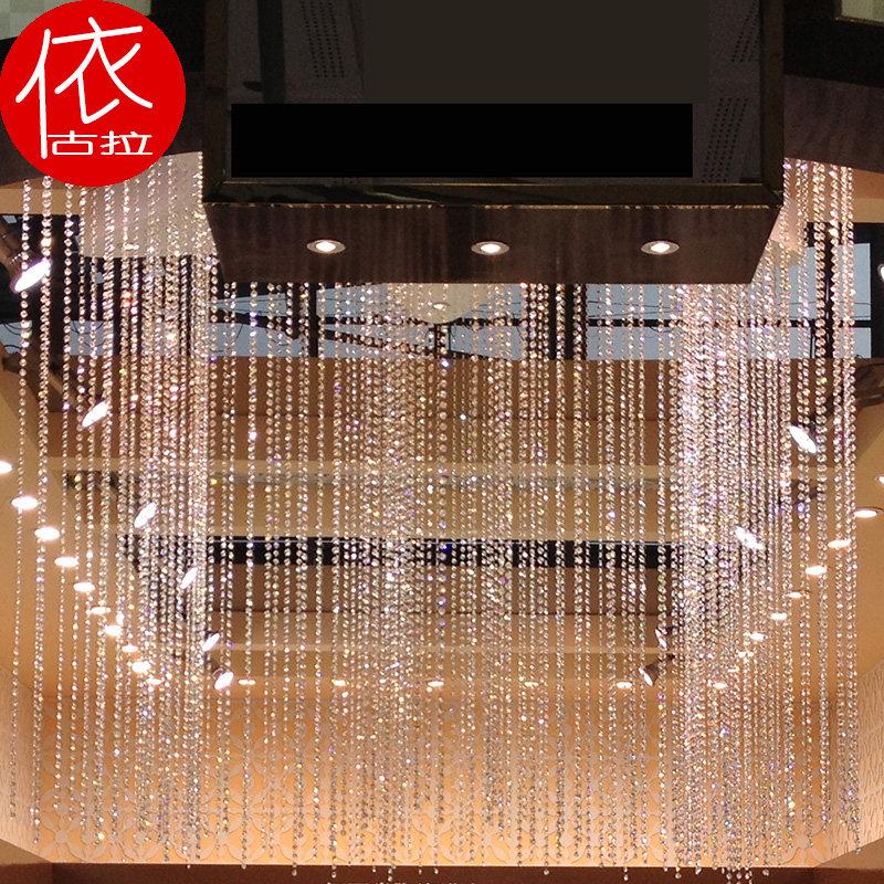 水晶珠帘|古拉REAL|门帘|隔断|窗帘|背景墙|水晶玻璃 387