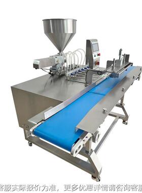 泡芙机蛋糕注馅果酱注芯机注面包奶ODY油填充机缓进机芯式注馅机