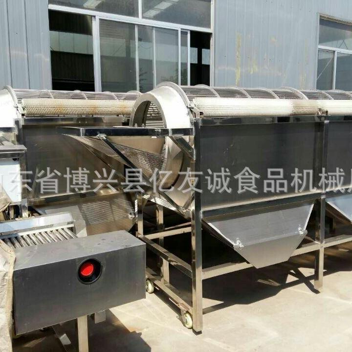 厂家供应新款红枣分级筛选机不锈钢大枣滚筒分级机水果分级机