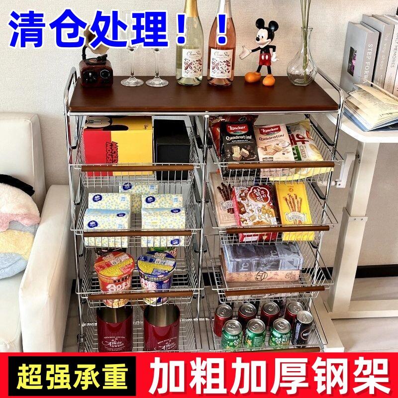 厨房置物架载物架多功能展示架化妆室小推车便捷蔬菜书房多层货架