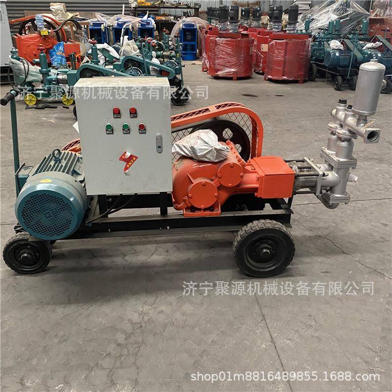 BW70-8砂浆灰浆注浆机卧式双缸高压灌浆机护坡加固水泥砂浆注浆泵
