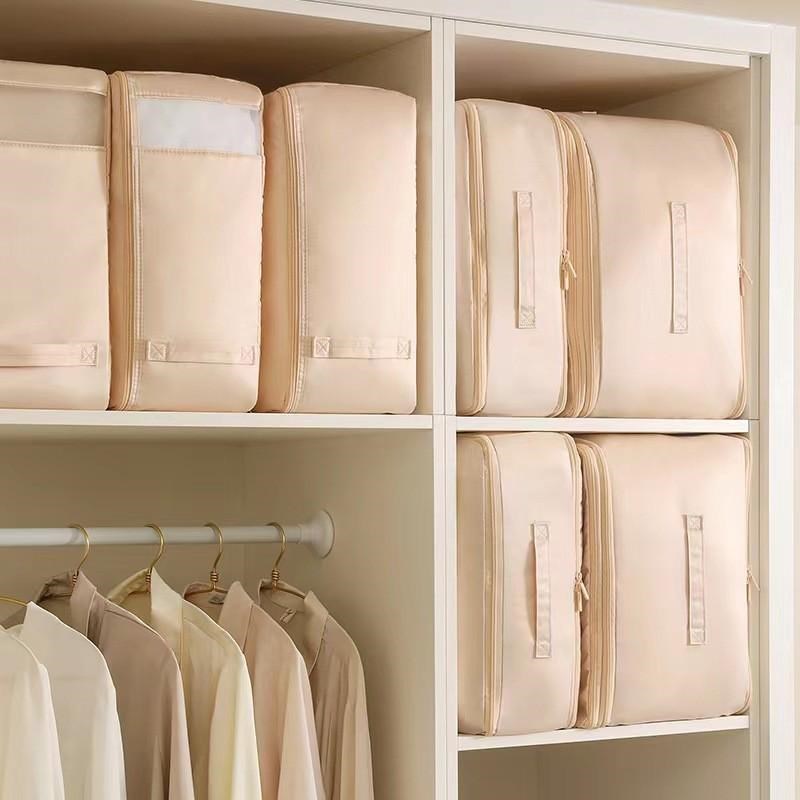 旅行衣服收纳袋整理袋分装y袋便携衣物行李箱衣服整理包大