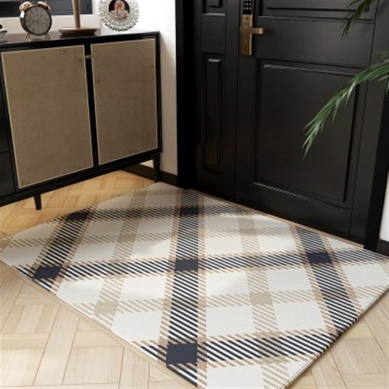 定制入户门地垫进门垫家用地毯卧室可裁剪防滑大门口W玄关脚垫轻