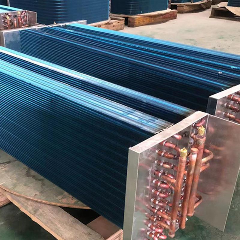 翅片式冷凝器蒸发器空调机组干燥机冷凝器蒸发器回炉焊冷凝器