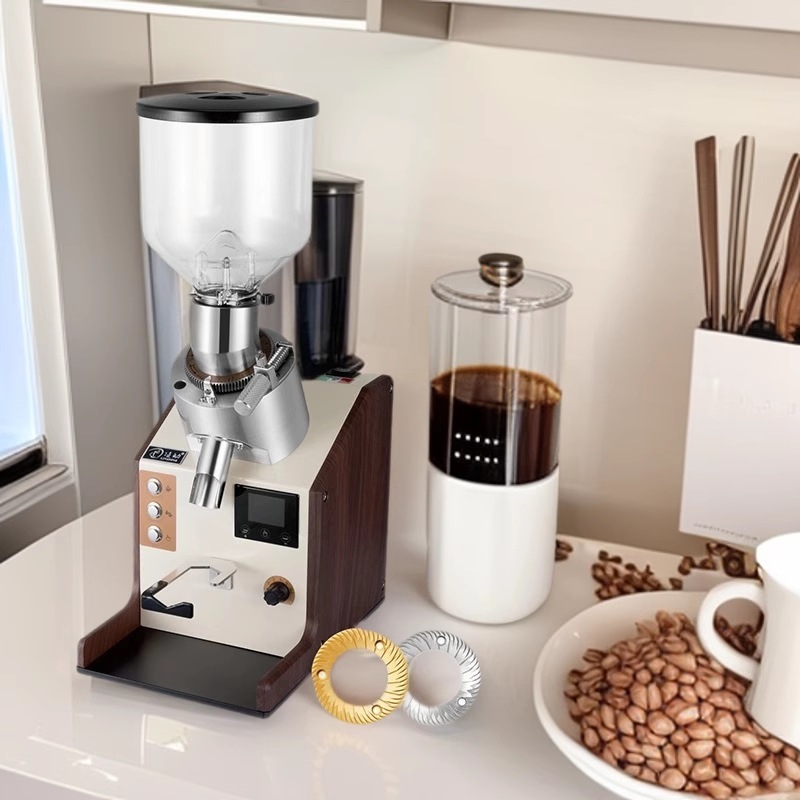 凌动商用意式咖啡豆研磨机无刷电机调速版磨豆机