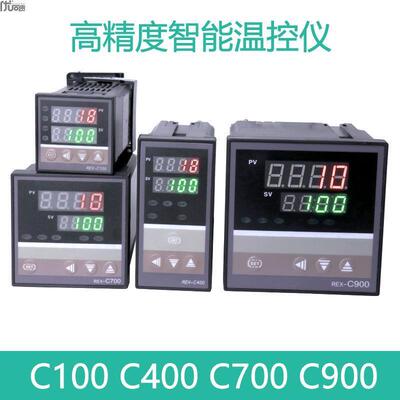 温控REX-C100-C400器-C700-C9温00 高精度度控制器数显智能温控仪