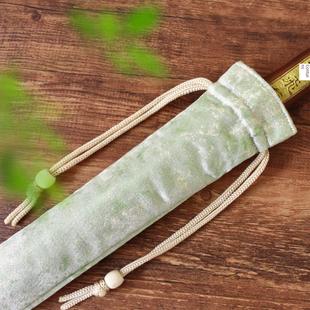 小绣轩锦缎笛箫袋双层古风竹笛洞箫收纳袋子笛子包加厚尺八保护套