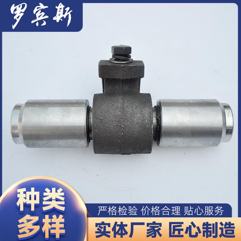 管螺旋中吊轴厂家供应165吊架219吊耳25钢平挂轴承绞龙配件