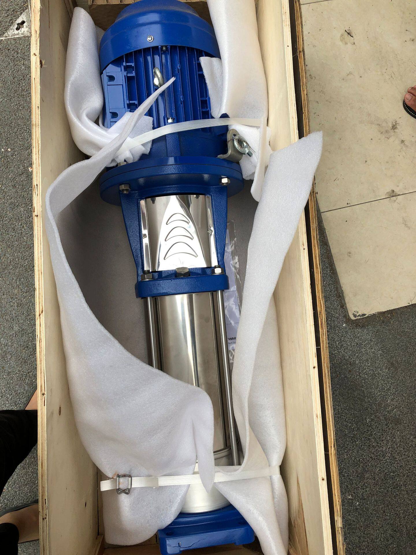 lowara水泵罗瓦拉ESV不锈钢多级离心泵高压给水消防喷淋泵