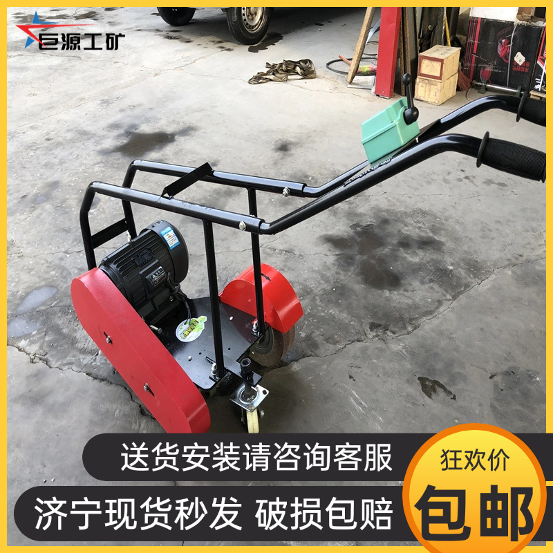 小型砂带打磨机工业级钢板除锈厂家直营手推式多功能抛光打磨机