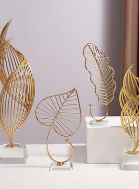 现代轻奢风生水起摆件高档客厅玄关电视柜酒柜家居工艺术软装饰品