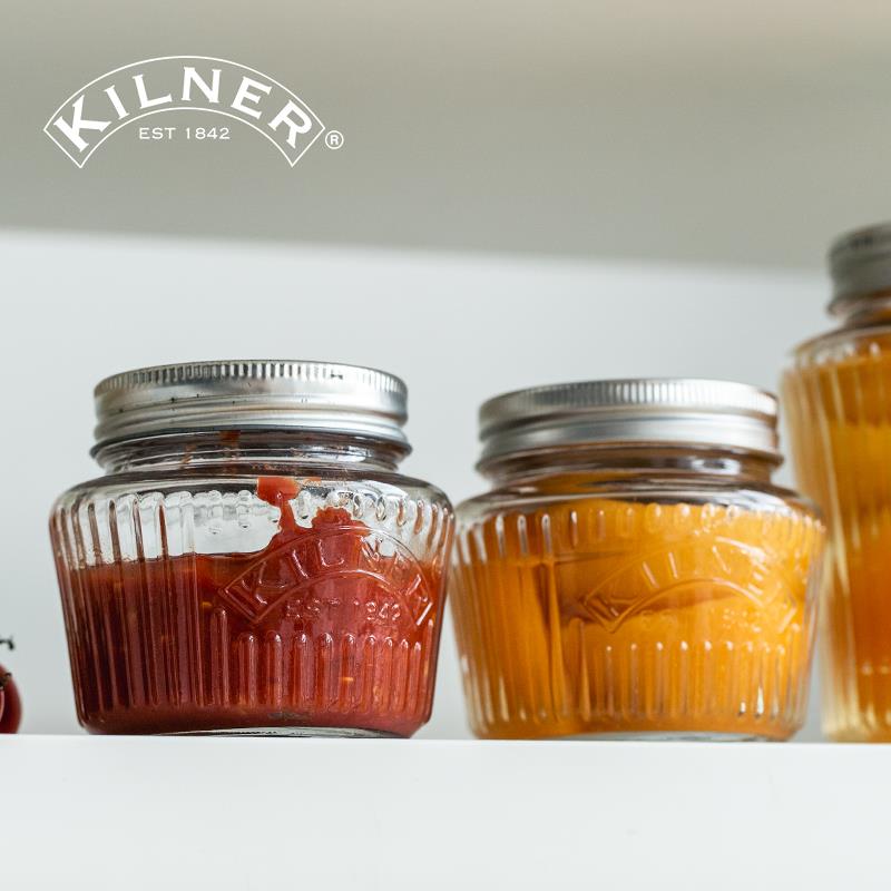 英国kilner黄桃罐头瓶空瓶子专用收纳西红柿酱分装储物玻璃密封罐