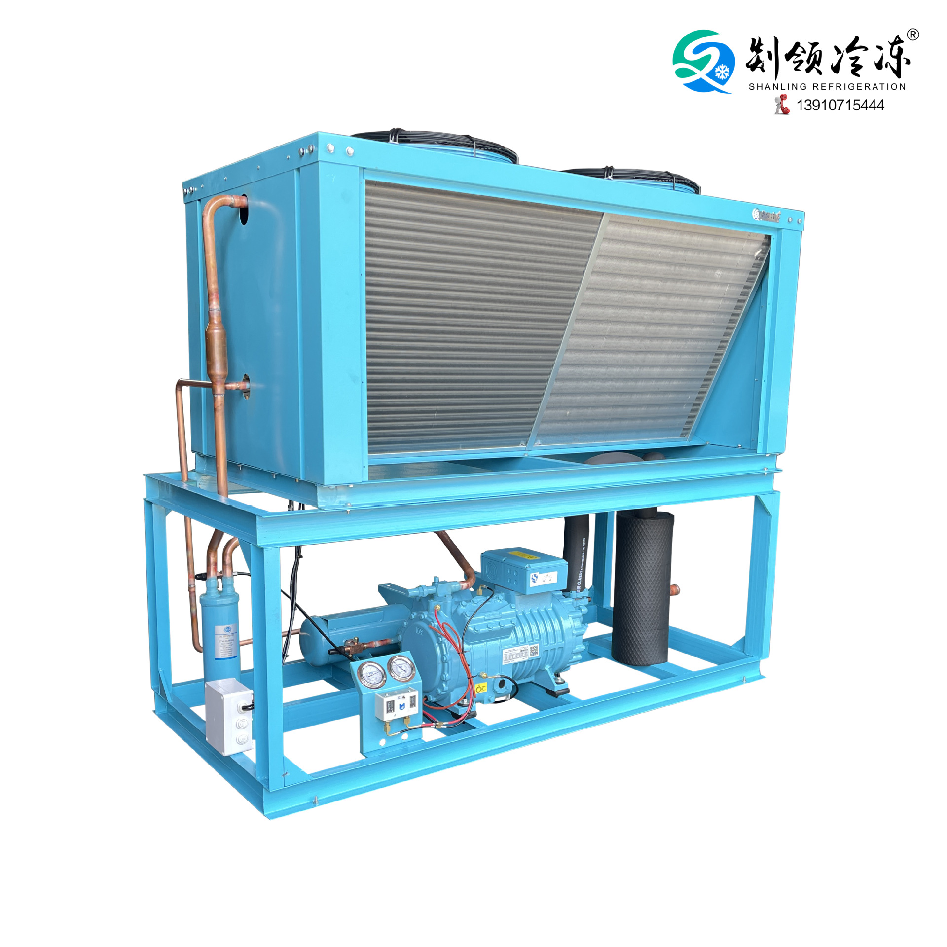 新款BLAIT博莱特YBF4NCS-20G保鲜冷库制冷压缩机组20匹冷藏设备