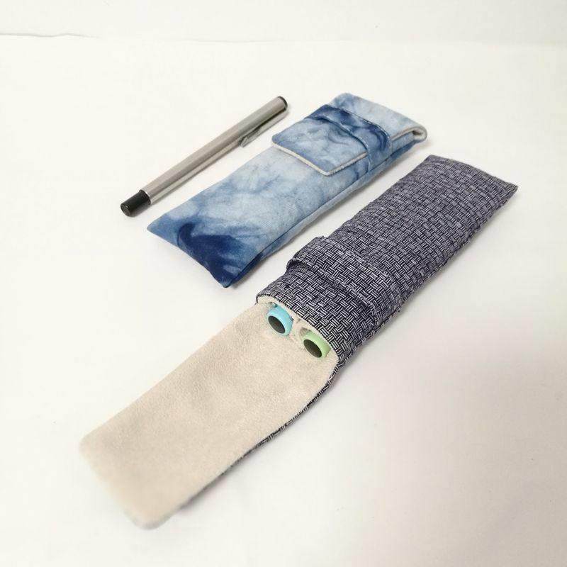 中国风复古笔袋双支装钢笔保护套简约民族风文具收纳手工自制笔包,文具电教/文化用品/商务用品,笔袋,淘宝优惠券,粉丝福利购,淘宝优惠卷