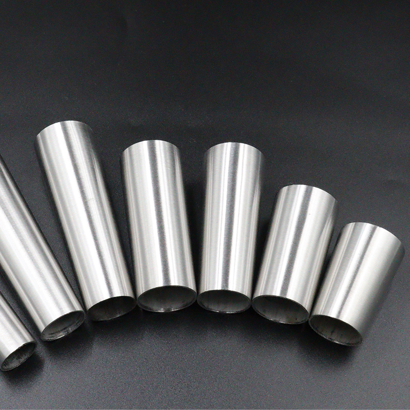 定制不锈钢锥管锥形管脚套家俱A金属铜套白胚拉丝大小头锥管脚套