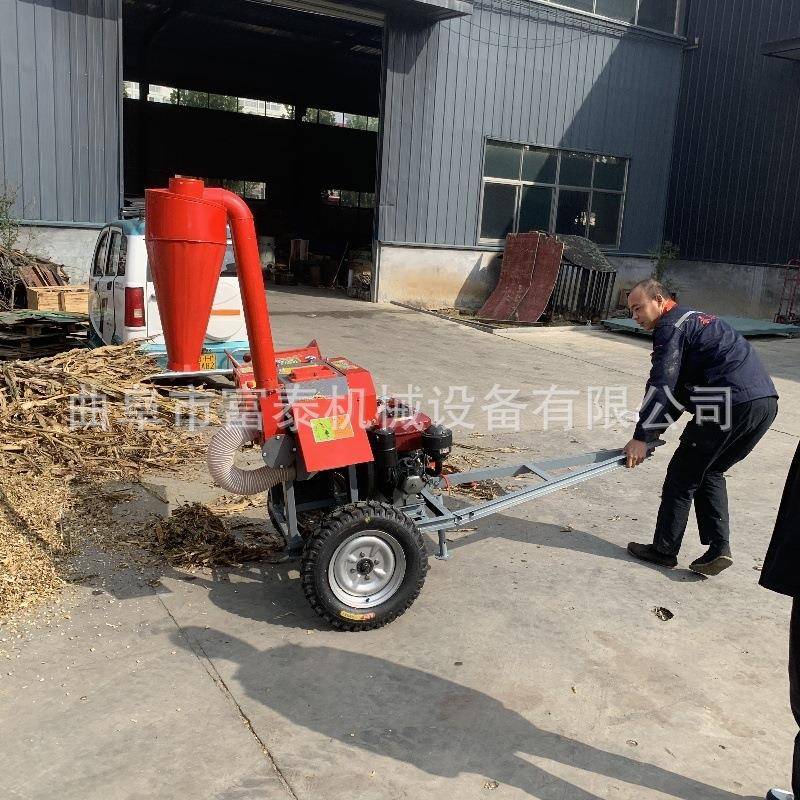 养殖青贮铡草揉丝机移动式玉米秸秆粉碎机多功能青饲料揉搓机