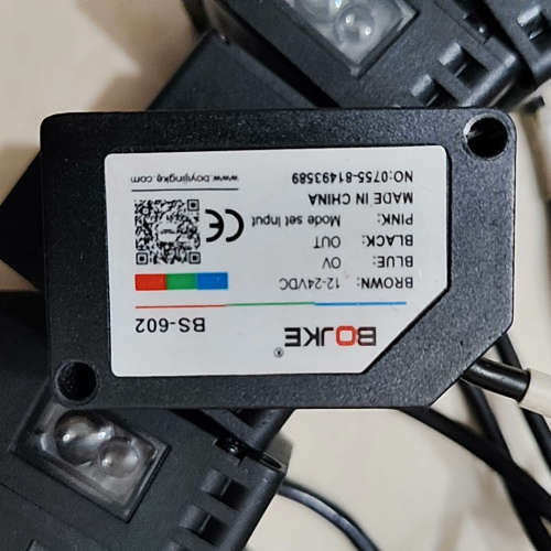博亿精科BS-602 颜色传感器，RGB色标光电开关，12-议价