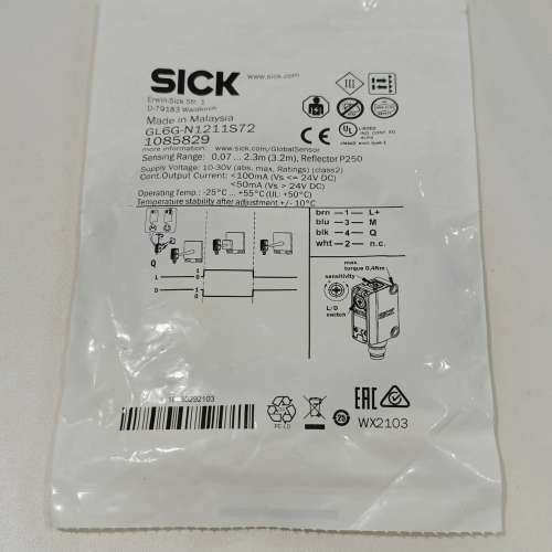 全新SICK西克传感器GL6G-N1211S72，货号108议价