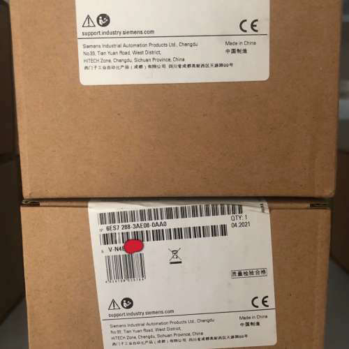 西门子6ES7 288-3AE08-0AA0，全新原装未拆封议价