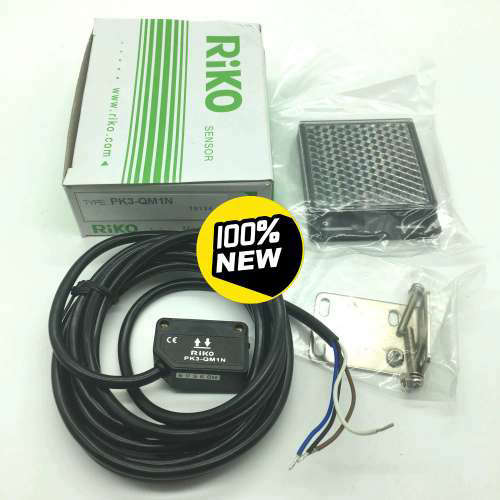 全新台湾RIKO力科光电传感器PK3-QM1N，原装正品，带议价