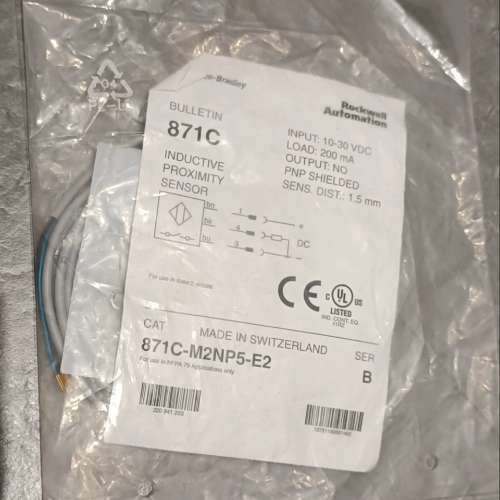 全新AB罗克韦尔 871C-M2NP5-E2，原装正品未拆封议价