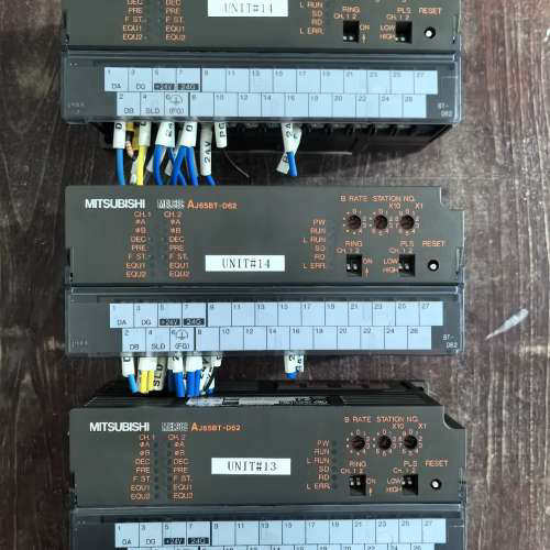 三菱AJ系列远程高速计数模块，AJ65BT-D62，二手拆机议价