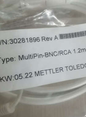 METTLER梅特勒MultiPin-BNC/RCA 1.2议价